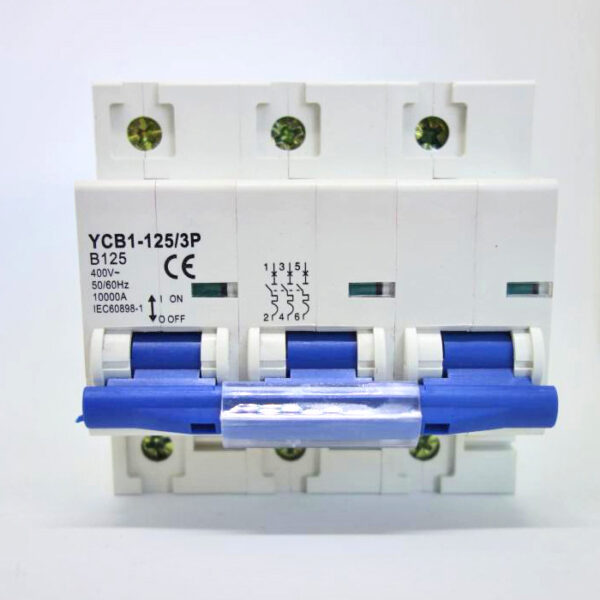 Istič MST - 3 polový/10kA/ charakteristika "B"/ 400V/AC 125A