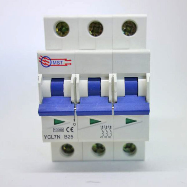 Istič MST-3polový/B 400V/10kA/AC-25A