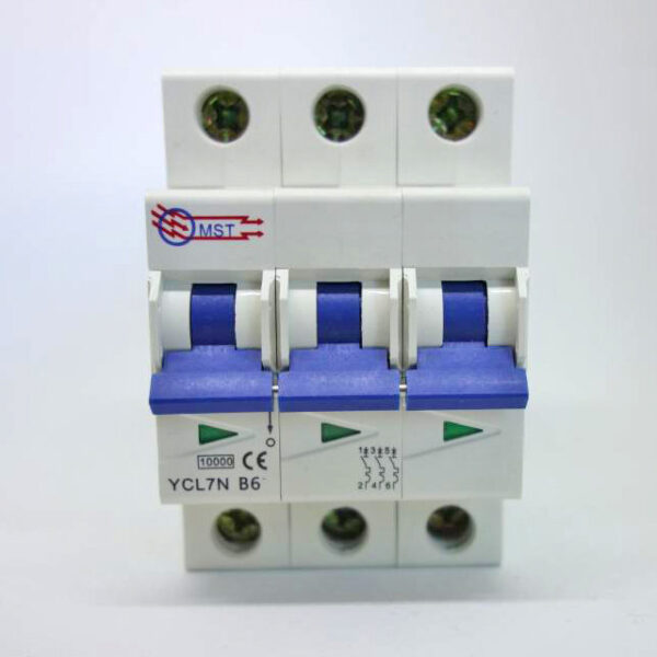 Istič MST-3polový/B 400V/10kA/AC-6A